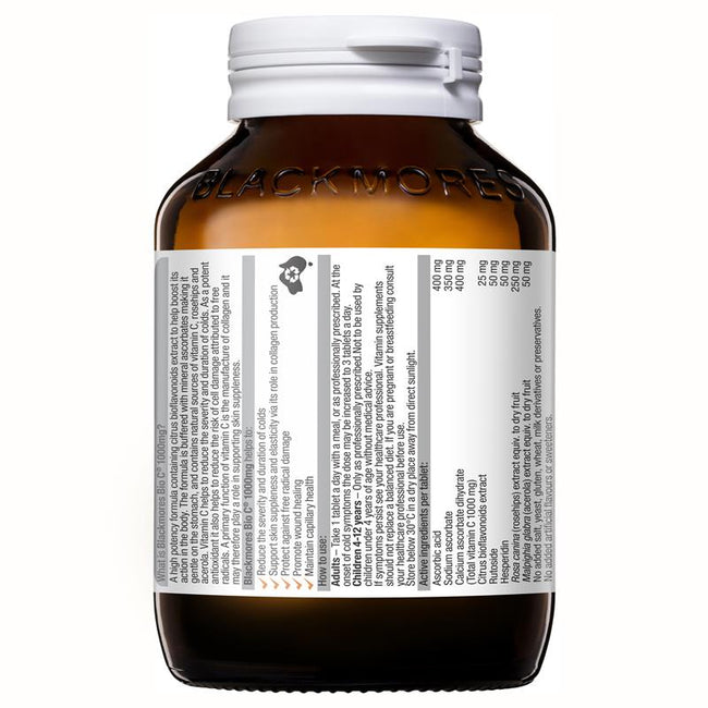 Viên Uống Bổ Sung Vitamin C Blackmores Bio C 1000mg 150 viên