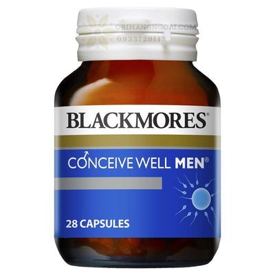 THUỐC TĂNG CƯỜNG KHẢ NĂNG SINH SẢN NAM BLACKMORES WELL CONCEIVE MEN 28 VIÊN