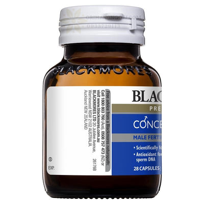 THUỐC TĂNG CƯỜNG KHẢ NĂNG SINH SẢN NAM BLACKMORES WELL CONCEIVE MEN 28 VIÊN