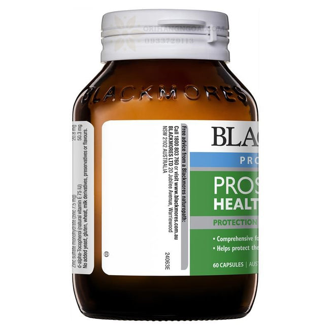 Điều Trị Tiền Liệt Tuyến Blackmores Prostate Health Formula 60 viên