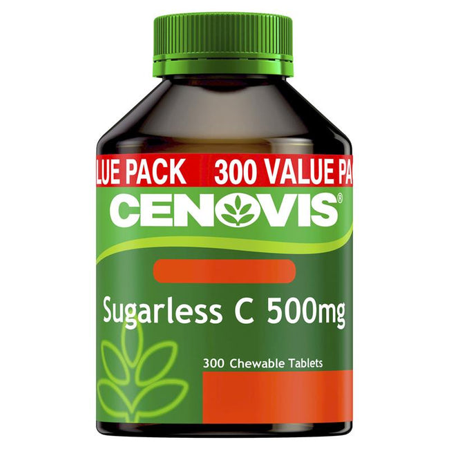 Cenovis Vitamin C 500mg Không đường 300 Viên Nhai