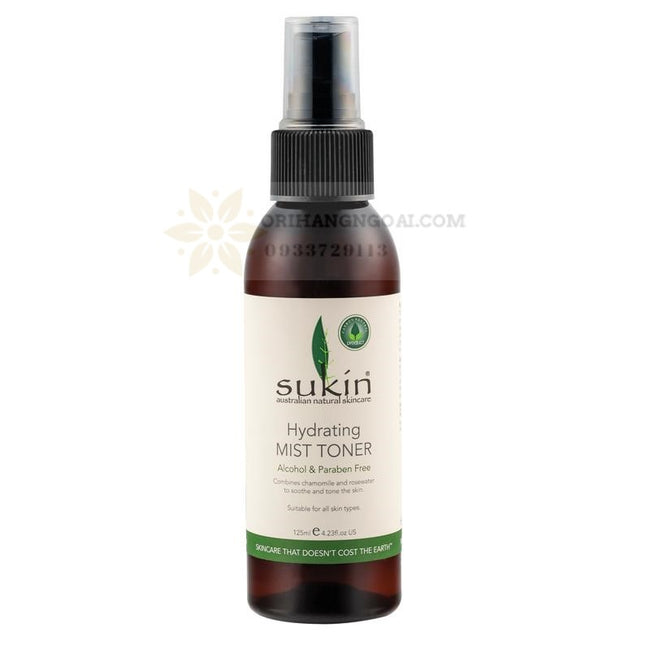 TONER CẤP ẨM KIÊM XỊT KHOÁNG SUKIN HYDRATING MIST TONER 125ML