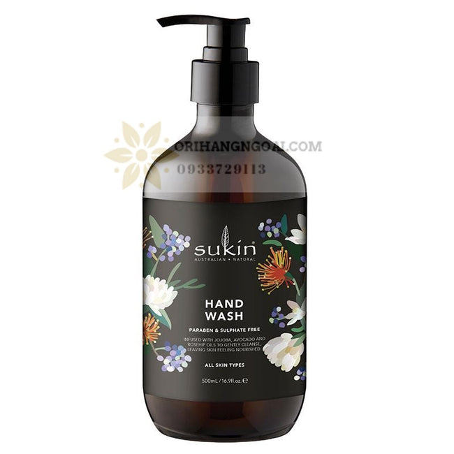 Nước rửa chăm sóc da tay Sukin Kimmy Hogan Hand Cream 500ml