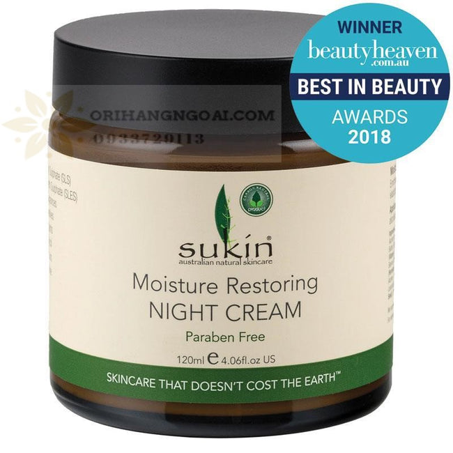 KEM DƯỠNG ĐÊM PHỤC HỒI DA HƯ TỔN & CHỐNG LÃO HÓA SUKIN MOISTURE RESTORING NIGHT CREAM 120ML